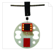 Solar Powered LED Bird Diverter