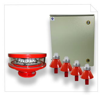 Obstruction Light Kit for Telecom Tower