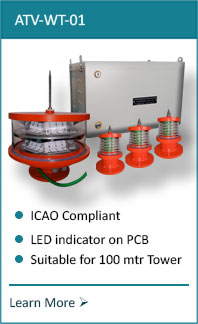 Obstruction Lights for Wind Turbine Towers