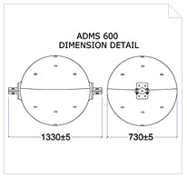 Cable Marking Spheres - Dimension Detail Drawing