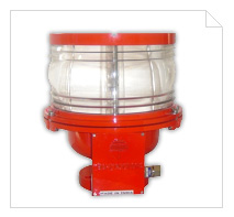 Medium Intensity White flashing Obstruction Warning Light - dimension detail