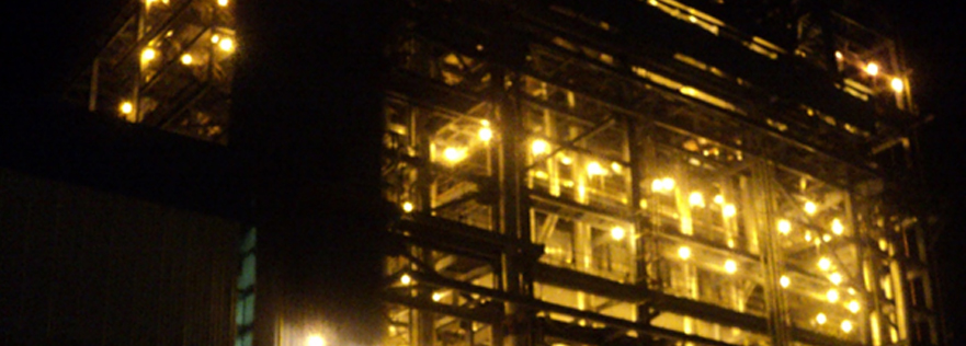 thermal power plant lighting